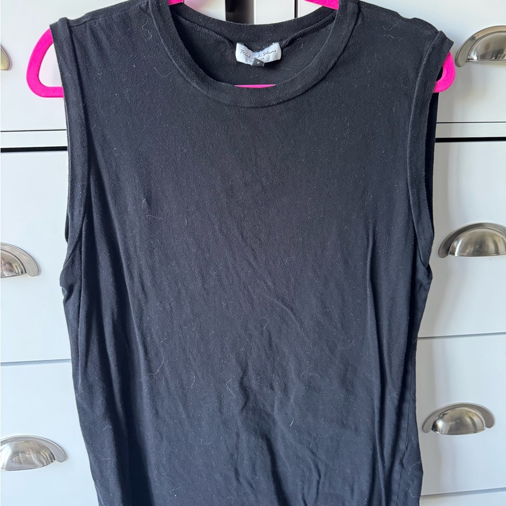 Michael Stars Charcoal Muscle Tee